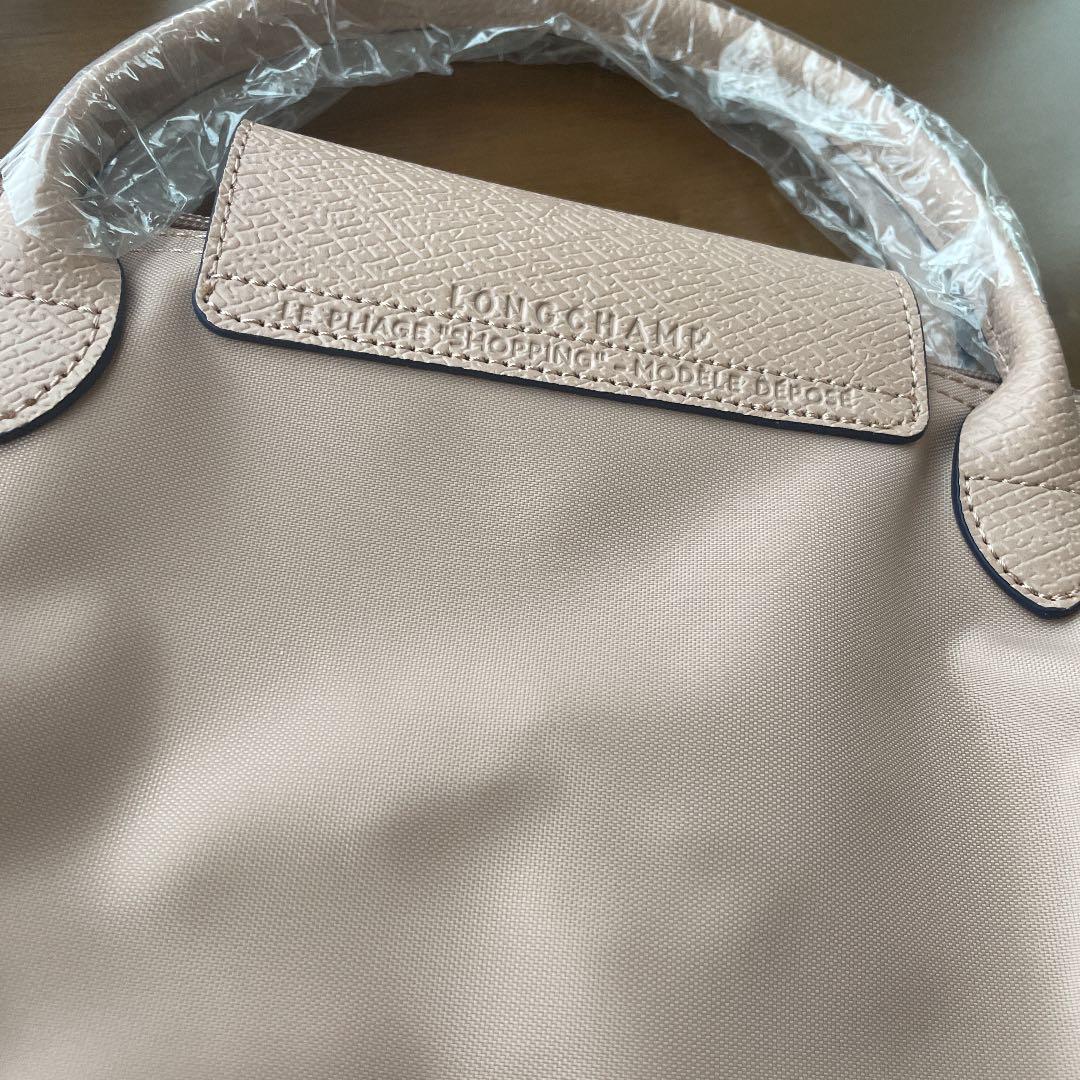 新品LONGCHAMPロンシャン バッグ ハンドバッグS ピンクベージュ