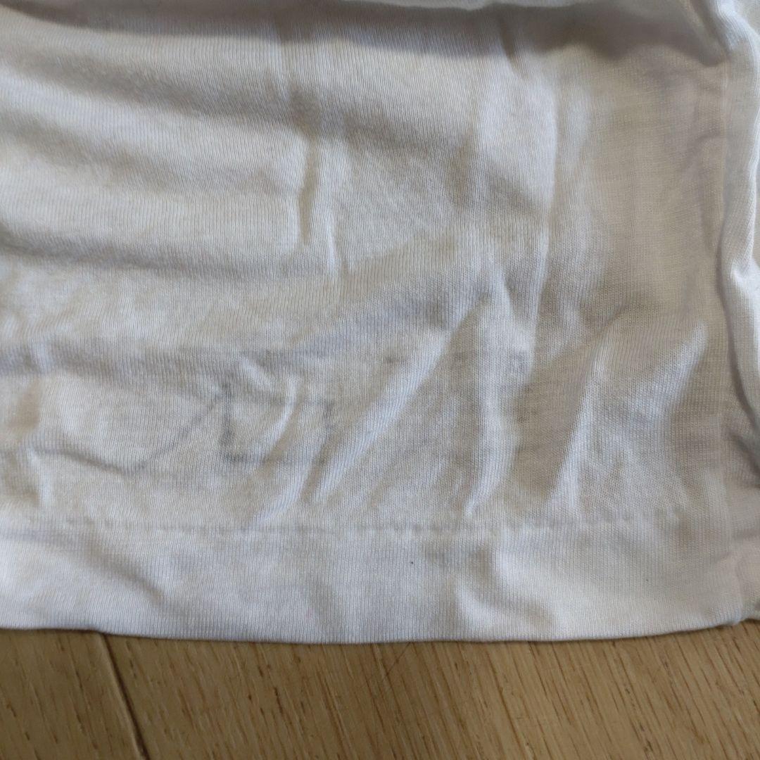 CHANEL 刺繍ロゴ ホワイト長袖Tシャツ