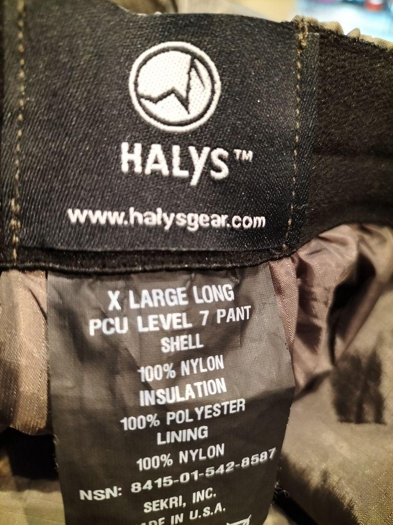 PCU LEVEL7 パンツ XL Halys