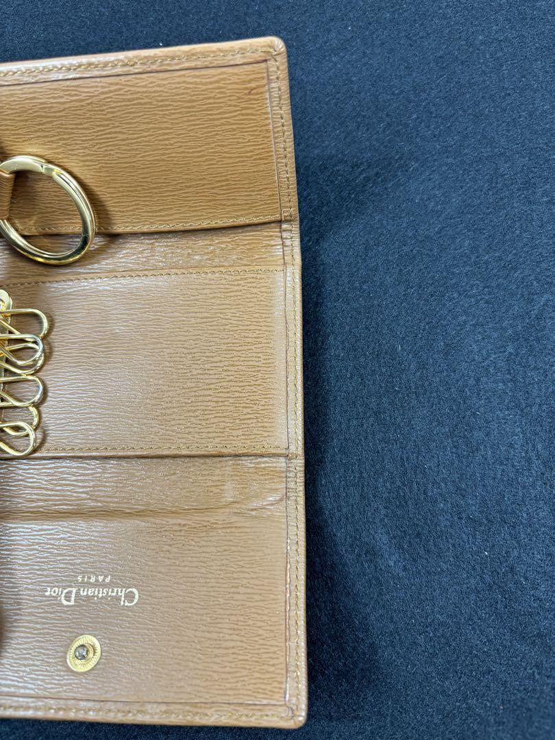 クリスチャンディオール Christian Dior キーケース 6連 レザー