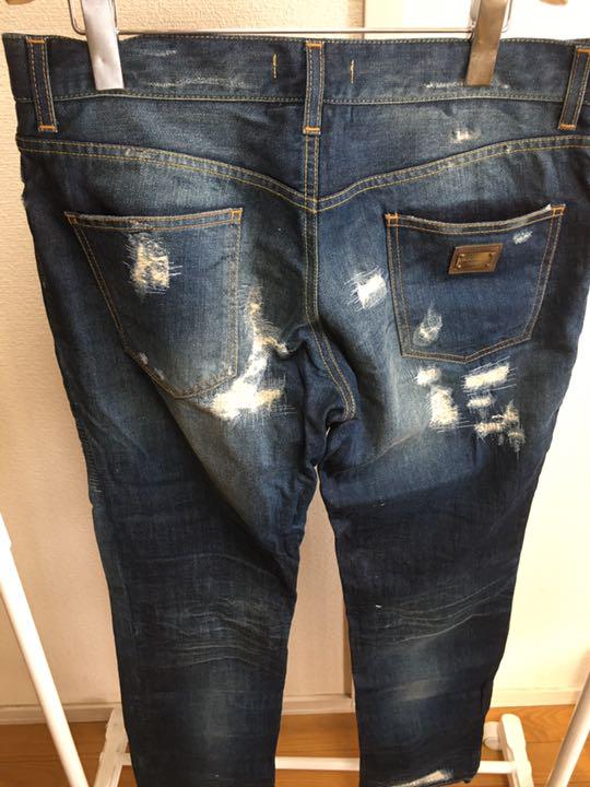 最安値に挑戦 DOLCE&GABBANA 48 eMTjv-m57806141443 ダメージデニム NEW ARRIVAL