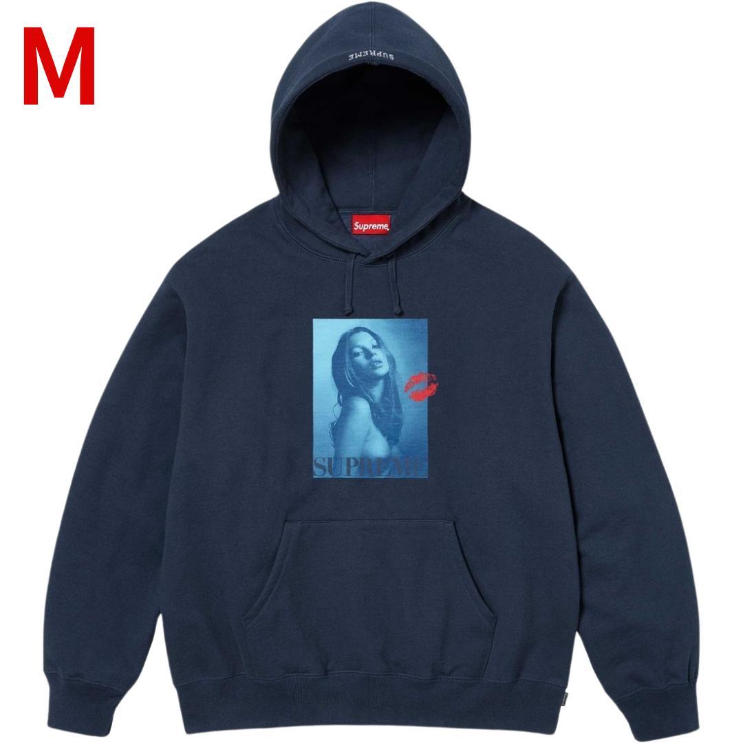 Supreme x Kate Moss フーディー パーカー ネイビー M