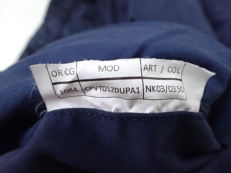 PTトリノ チノパンツ 54 XL ネイビー ストレッチ スリムフィット