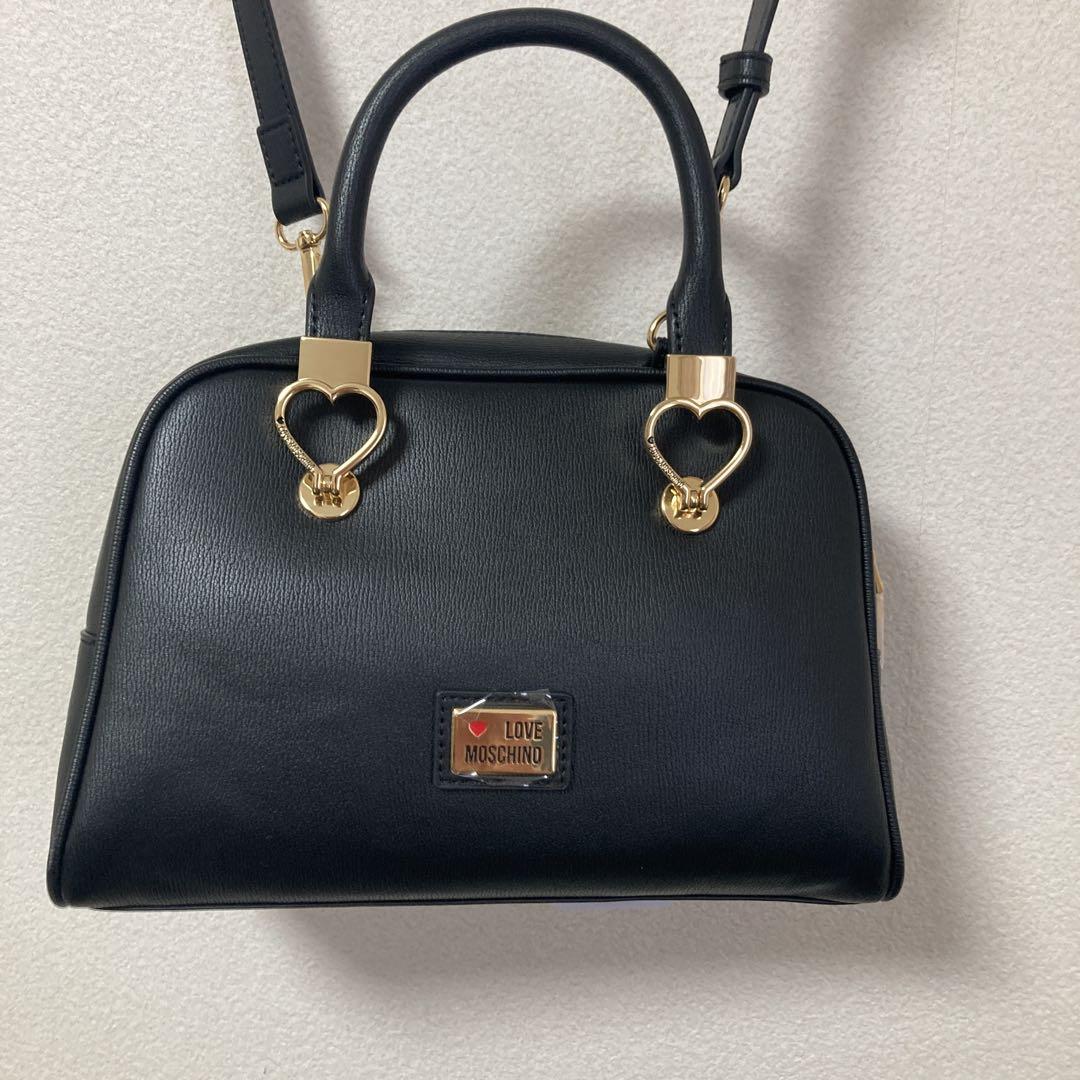 Moschino(モスキーノ)レザー ハンドバッグ(SALE!関税送料込) LOVE MOSCHINO モスキーノ バッグ 新品未使用