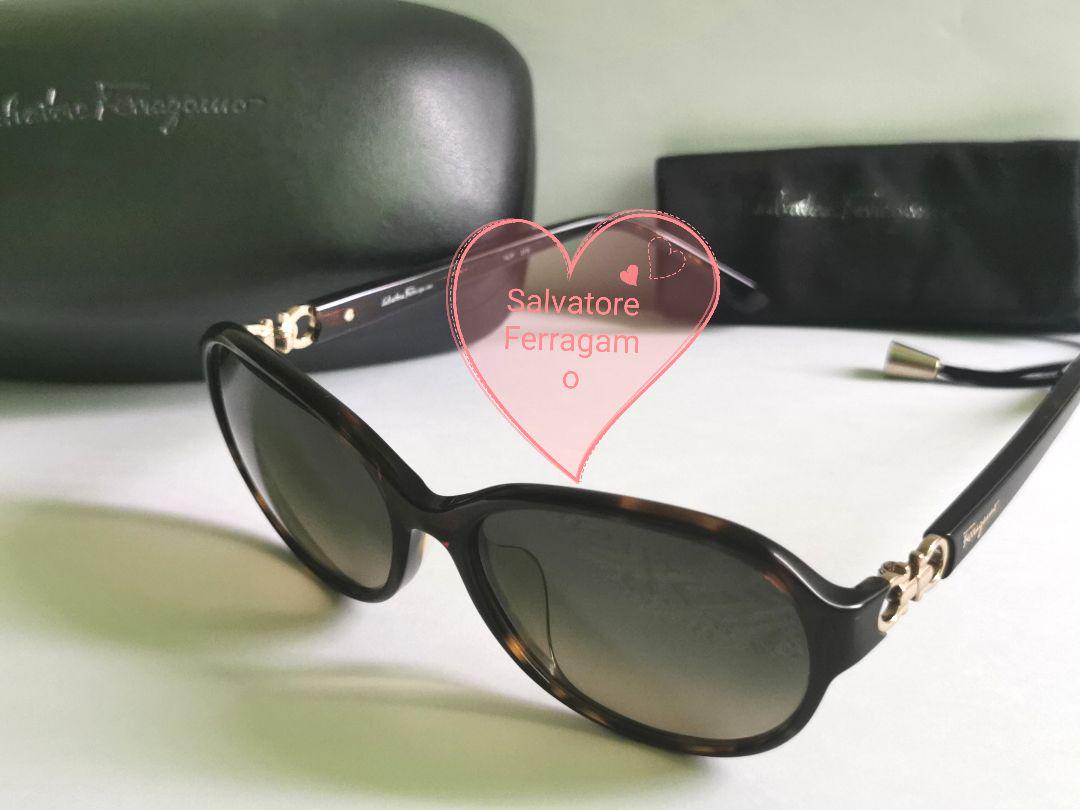 ・サルヴァトーレフェラガモ ガンチーニ　サングラス 中古・古着通販】Salvatore Ferragamo (サルヴァトーレ