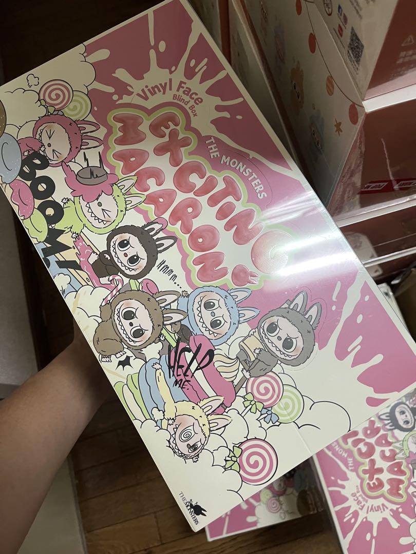 THE MONSTERS Exciting Macaron ぬいぐるみ 1box THE MONSTERS - Tasty Macarons Vinyl Face Blind Box | Blind