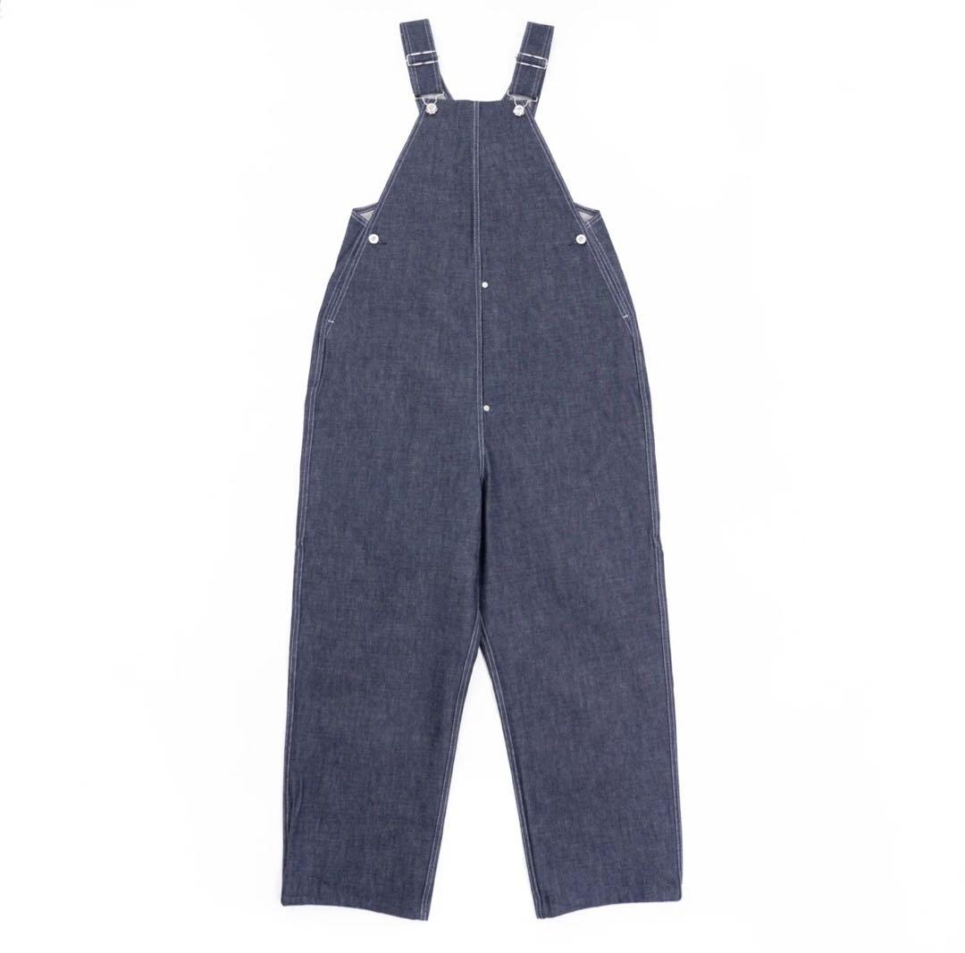 TUKI 0054 type2 01indigo denim デニムオーバオール