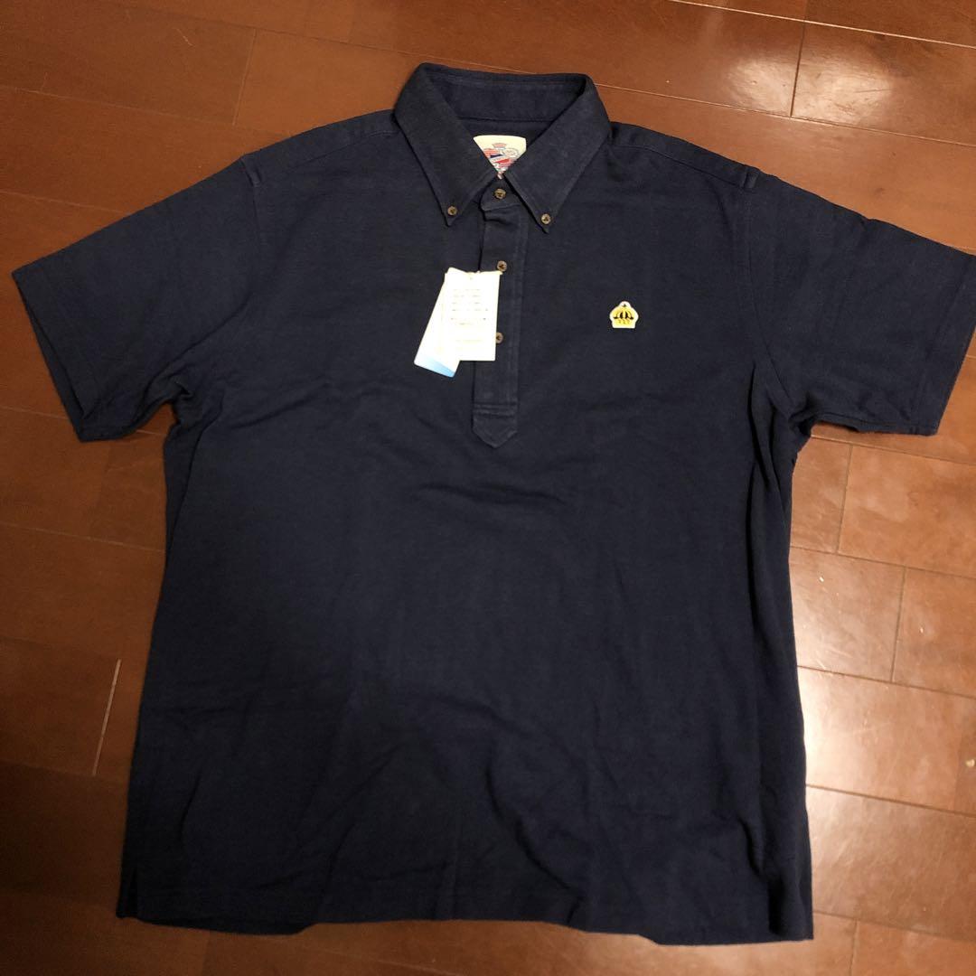 Duke Kahanamoku COOLMAX ネイビー ポロシャツ XL
