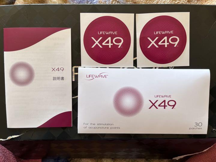 ライフウェーブ　X49 エックスフォーティナイン ライフウェーブ X49 パッチシール 30