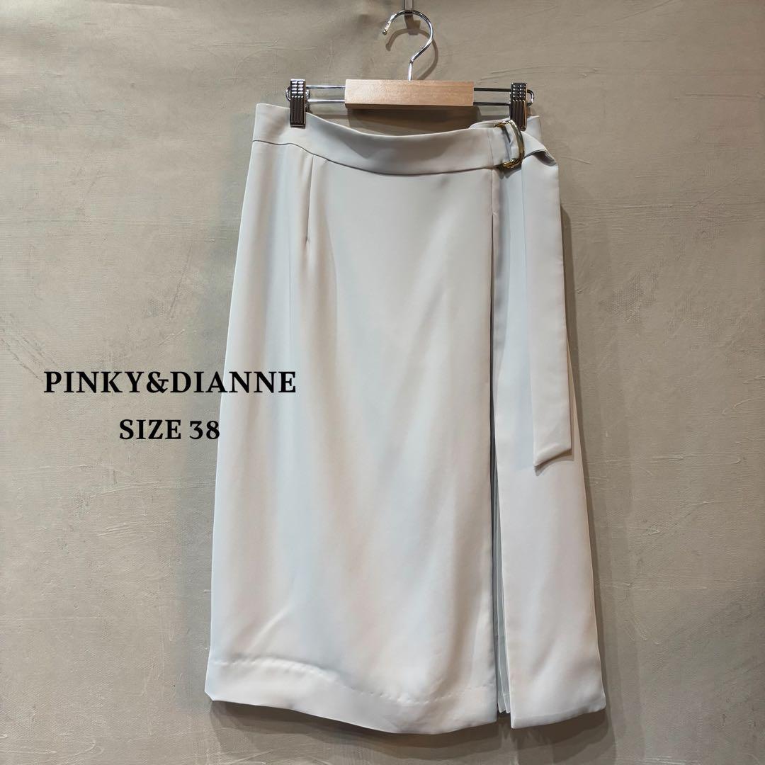PINKY&DIANNE ピンキーアンドダイアン ラップ プリーツ スカート
