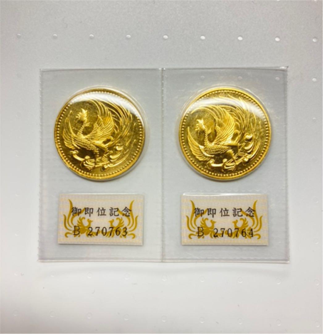 42%割引【後払い手数料無料】 天皇陛下御即位記念 10万円金貨 平成2年