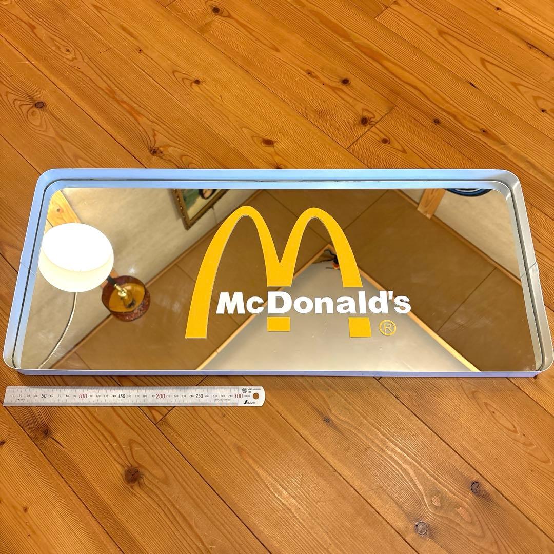 マクドナルド 鏡 パブミラー 看板 サイン McDonalds ディスプレイ マクドナルド 鏡 パブミラー 看板 サイン McDonalds ディスプレイ