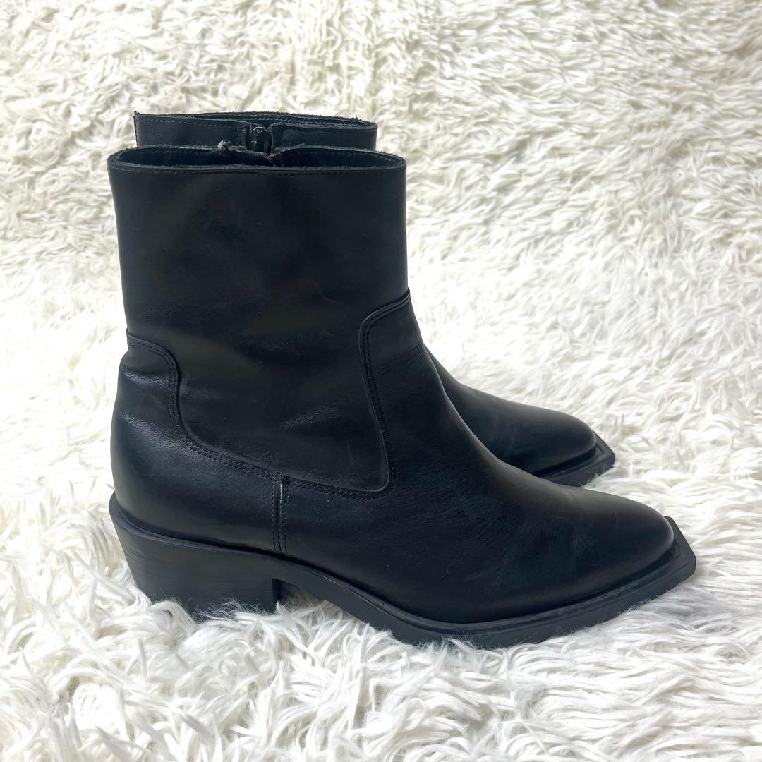 【美品】 ZARA ザラ ヒールブーツ 厚底 サイドゴア 41 26.5cm mdprevattcaulkingandwaterproofing.com