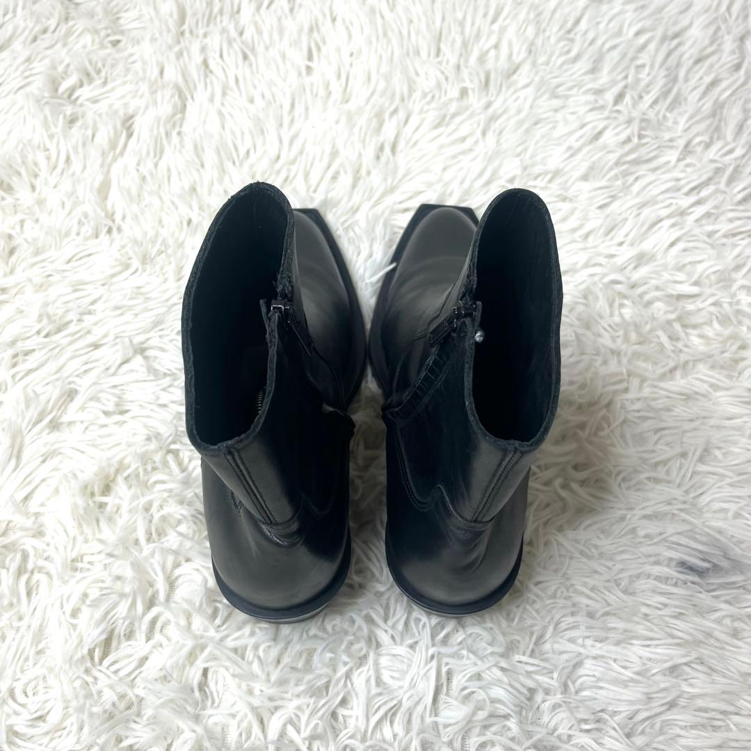 【美品】 ZARA ザラ ヒールブーツ 厚底 サイドゴア 41 26.5cm mdprevattcaulkingandwaterproofing.com