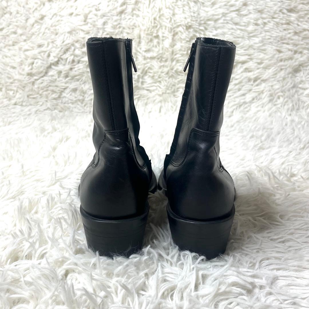 【美品】 ZARA ザラ ヒールブーツ 厚底 サイドゴア 41 26.5cm mdprevattcaulkingandwaterproofing.com