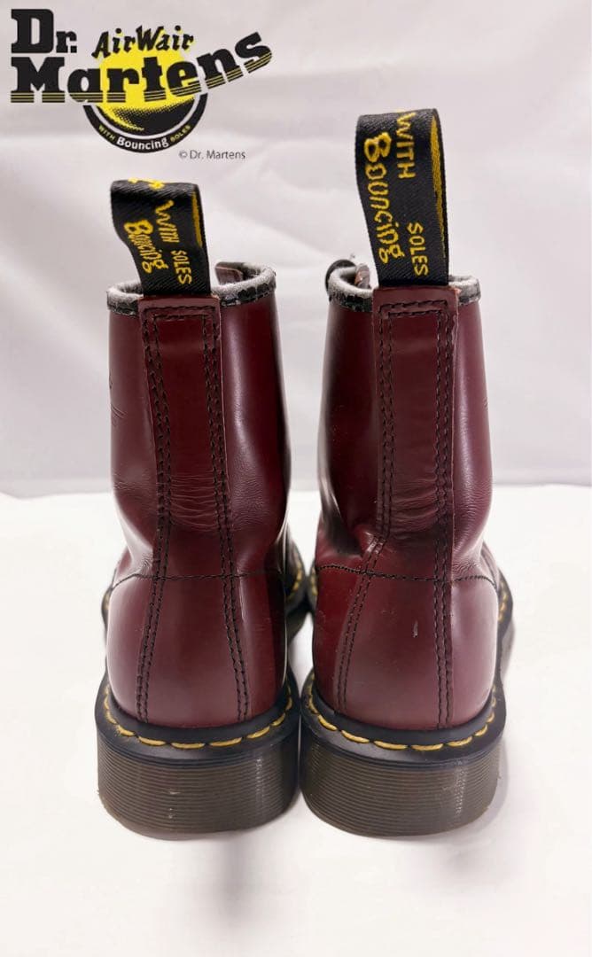 希少Dr. Martens ドクターマ－チン チェリーレッド 1460 8ホール
