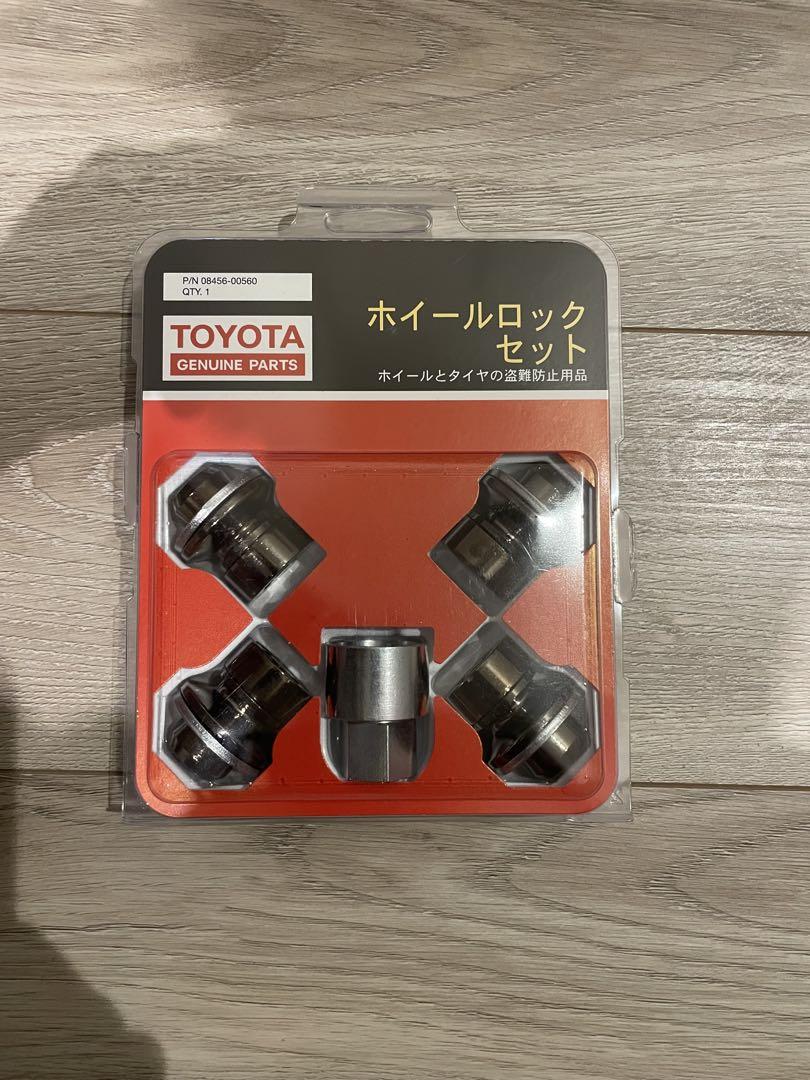 40ヴェルファイア トヨタ純正ホイールロックセット 08456-00560