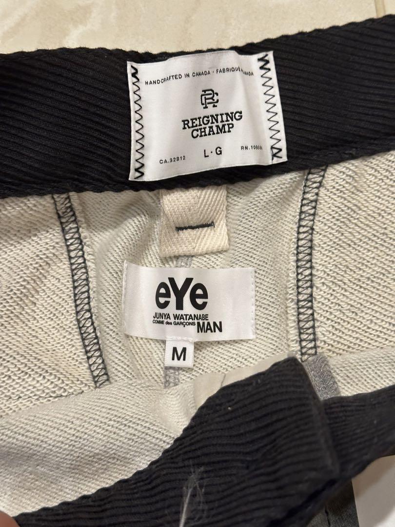 eye JUNYA MAN×REIGNING CHAMP セットアップ