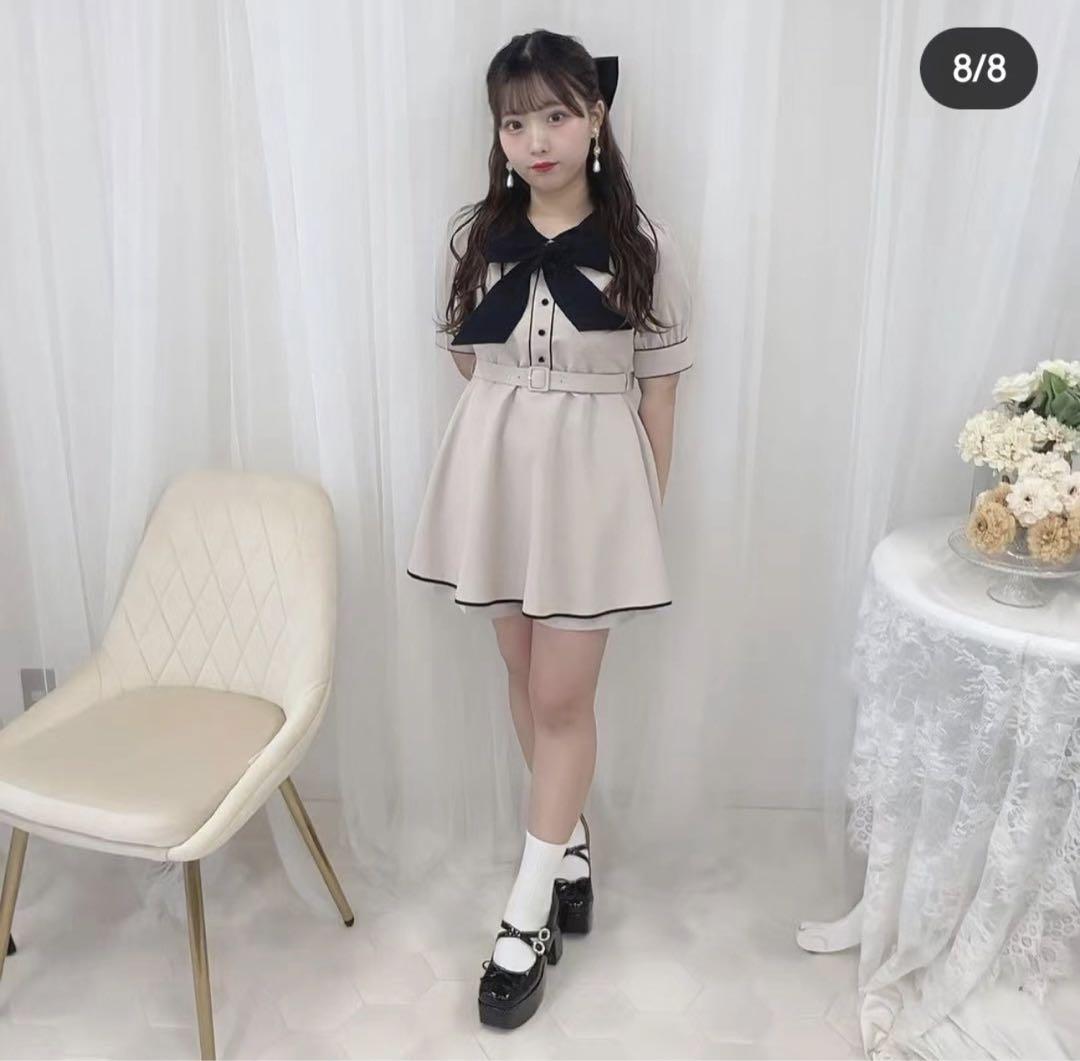 evelyn短袖　セットアップ　ワンピース