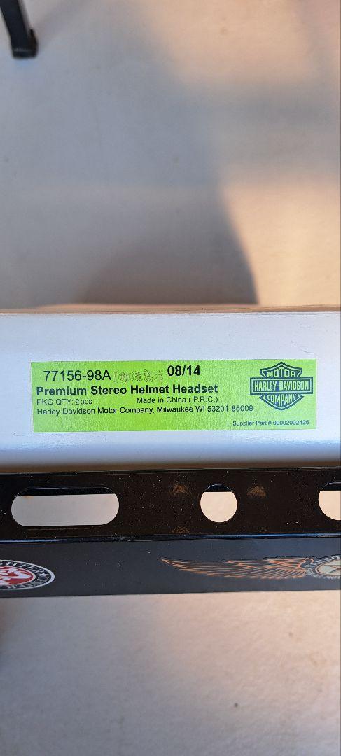Premium Stereo Helmet Headset 77156-98A