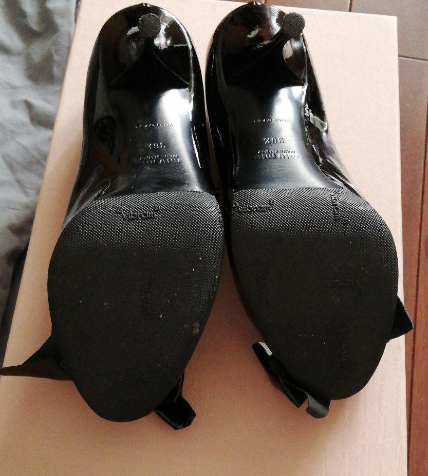 miumiuエナメルパンプス23.5cm