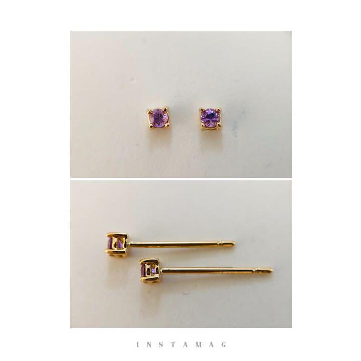 通販超激安 M0122-2 K18YGピアス加工 5WAQx-m57827077877 lovemikity666様専用 正規品