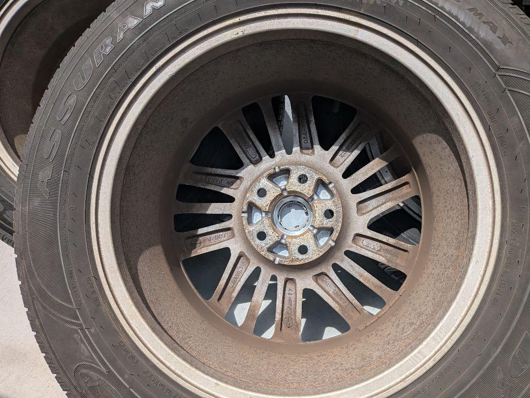 【TITO0607】225/65R17 タイヤホイールセット