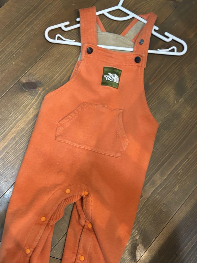 THE NORTH FACE オーバーオール 90サイズ オレンジ THE NORTH FACE オレンジ オーバーオール ズボン - メルカリ