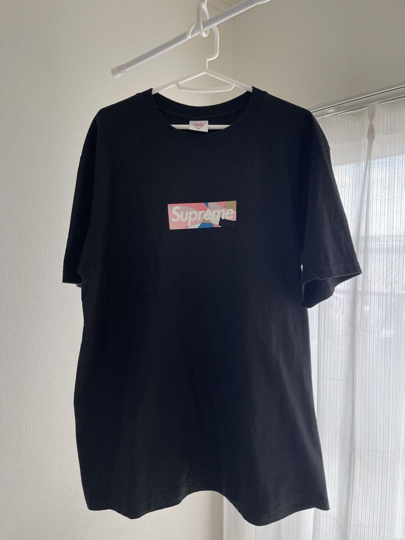 ⭐️正規品Supreme Emilio Pucci box logo TシャツM黒