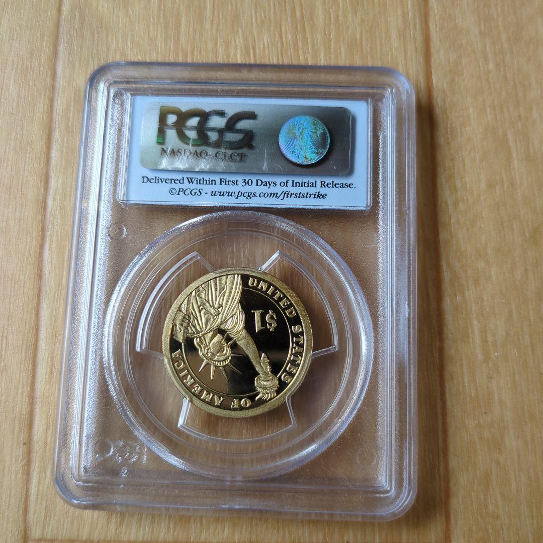 2007年 ジョージ・ワシントン $1 記念硬貨 PR69DCAM 2007年 ジョージ・ワシントン $1 記念硬貨 PR69DCAM - メルカリ