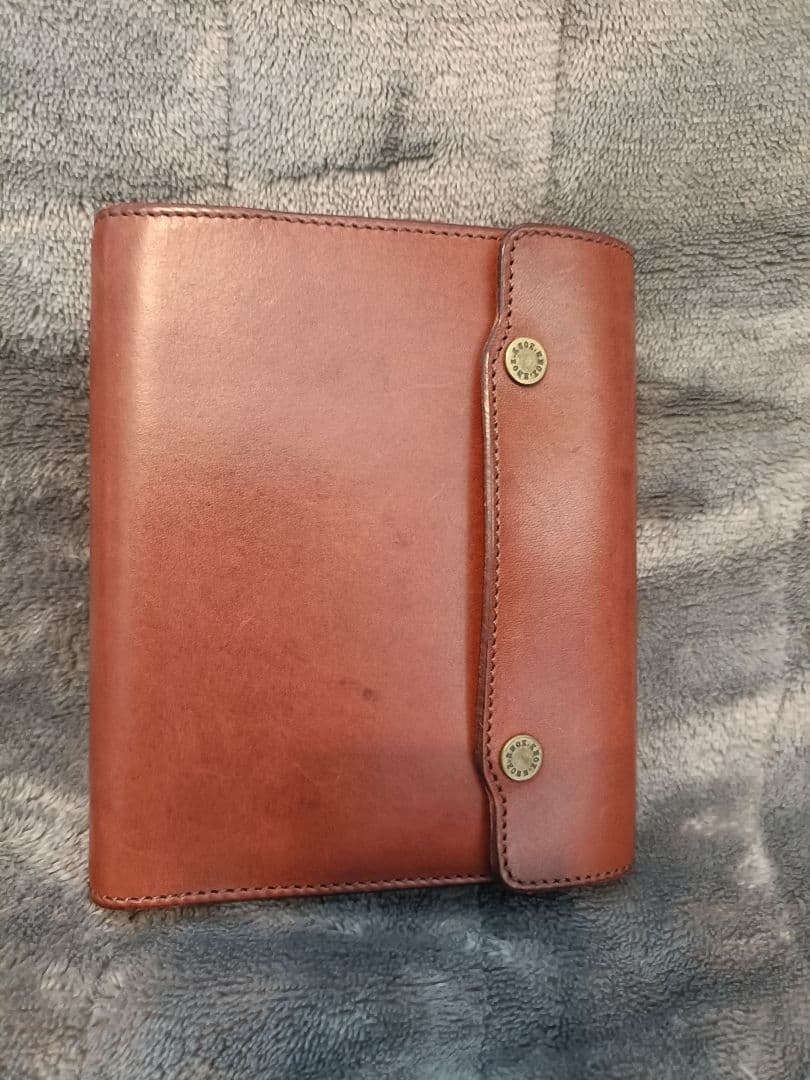 KNOX オーセン システム手帳 ダークブラウン