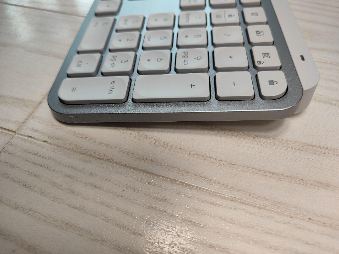 ロジクールMX KEYS S ワイヤレスキーボード KX800s ペイルグレー