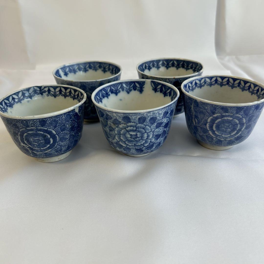 古伊万里　蕎麦猪口　各種11客 　c113 古伊万里 蕎麦猪口 各種11客 c113