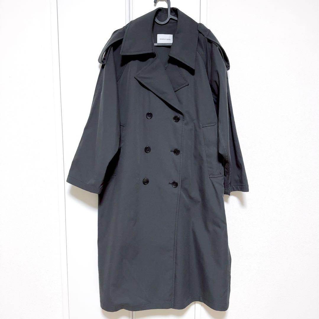 新品★ドルマンオーバートレンチコート