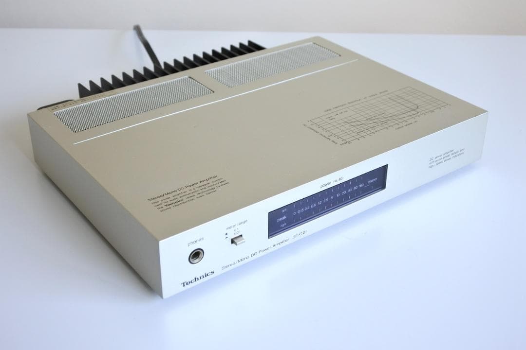 Technics SE-C01 ステレオ/モノ DCパワーアンプ 正常動作品■ Technics SE-C01 ステレオ/モノ DCパワーアンプ 正常動作品■
