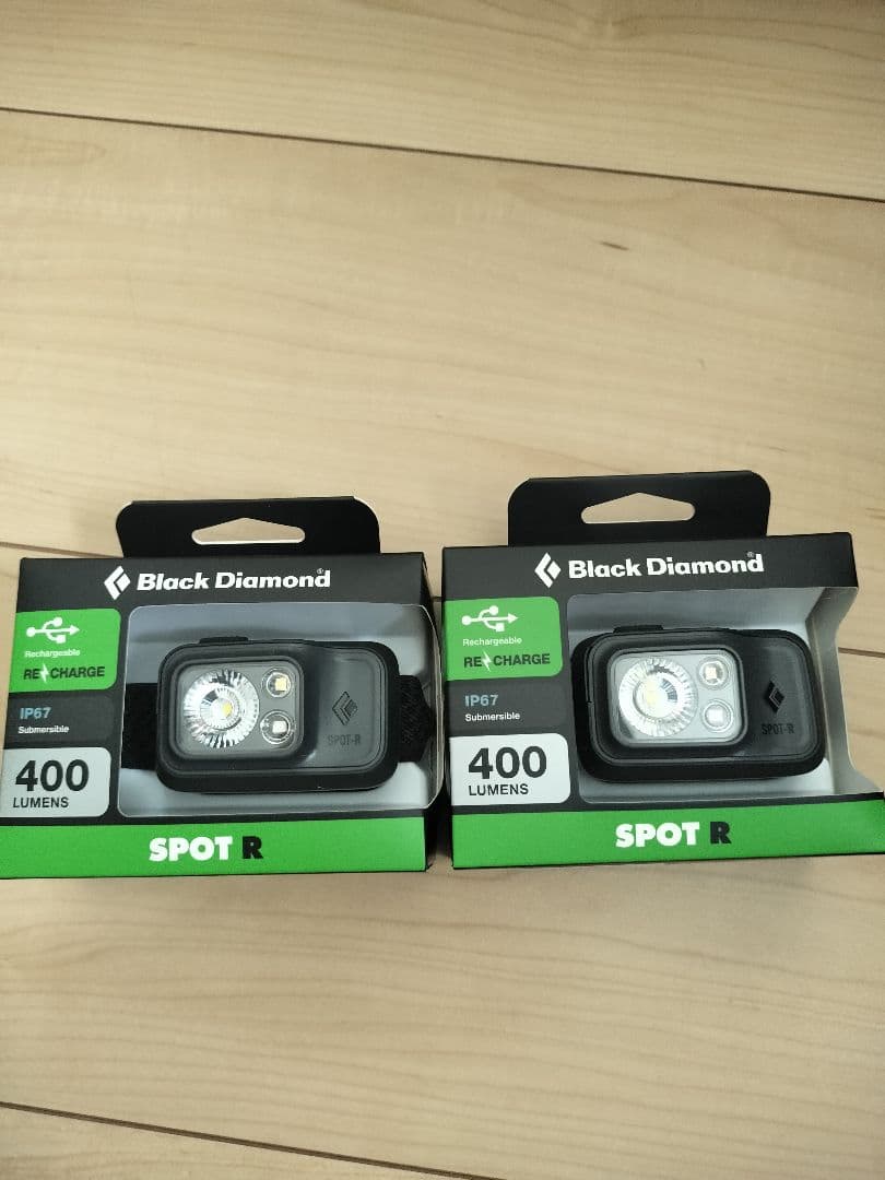 ニャンさん Black Diamond SPOT R ヘッドランプ 400BlackDiamond