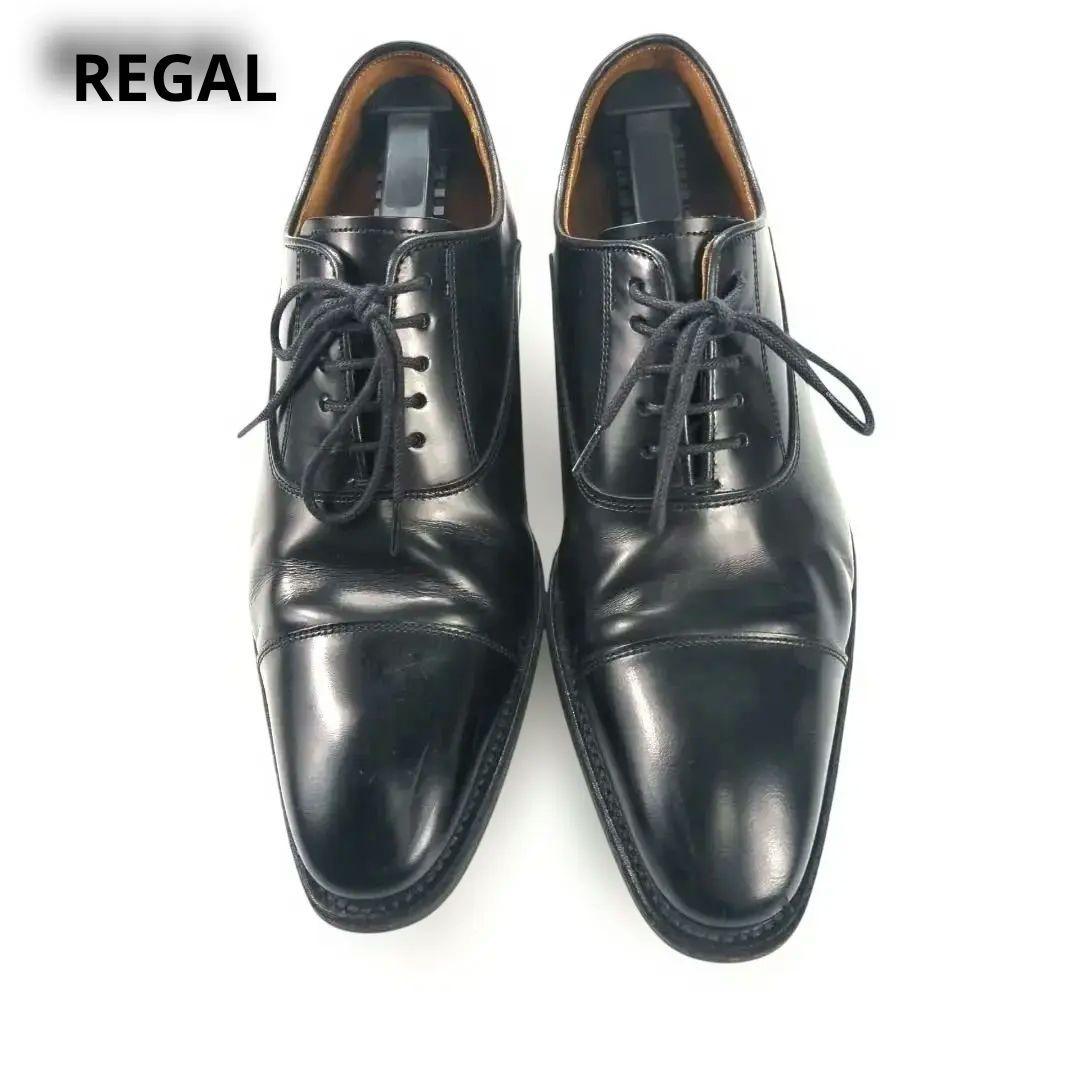 REGAL リーガル 内羽根 ストレートチップ 黒 315R サイズ23.5cm以下 REGAL