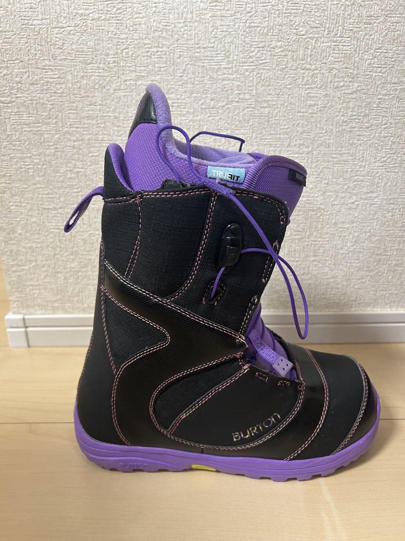BURTON MINT スノーボードブーツ ブラック/パープル 女性用