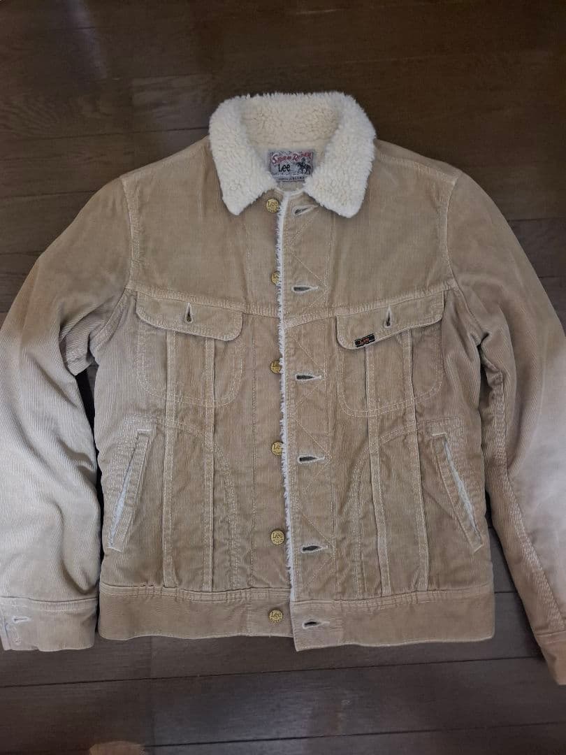 Lee × BEAMS ストームライダーボア付きコーデュロイジャケットS Lee