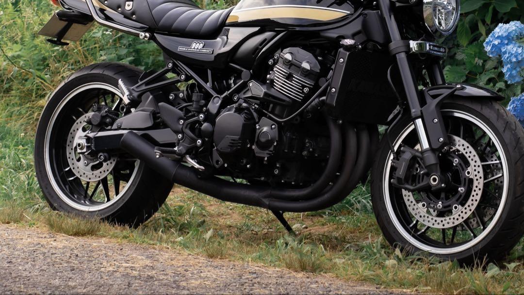 ARCHI 手曲げショート管マフラー(1ピース)z900rs
