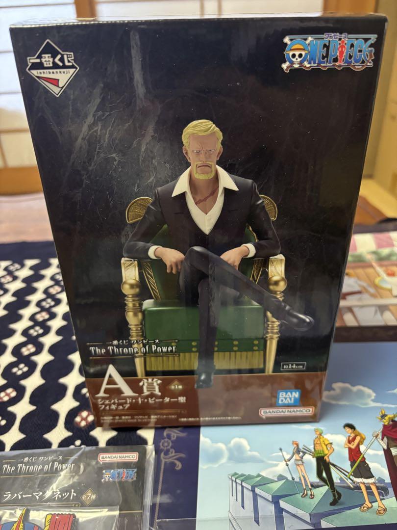 ワンピース　一番くじ　フィギュア　A賞　ピーター聖 一番くじ ワンピース The Throne of Power A賞 シェパード・十