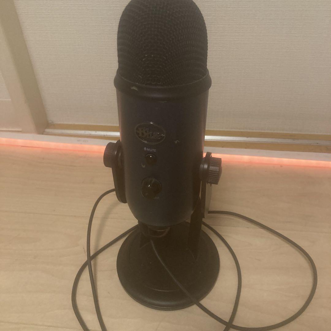 Blue Yeti 青色USBマイク