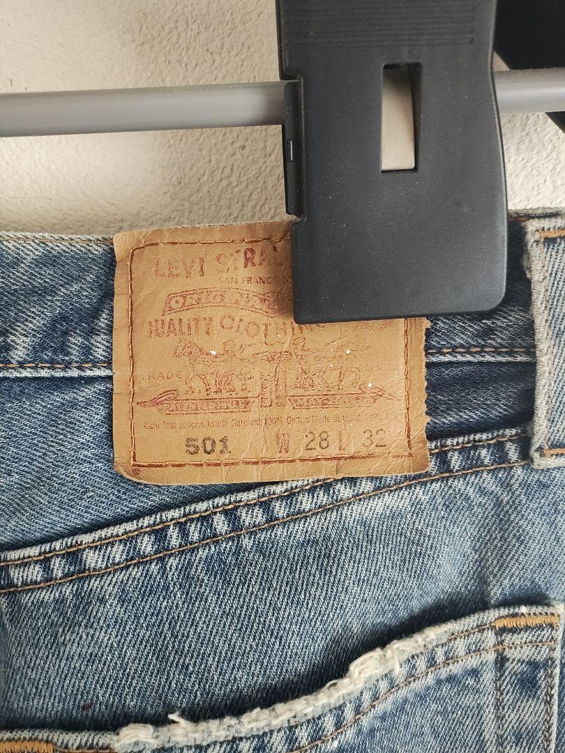 Levi's 501 カスタムデニム 90s usa製