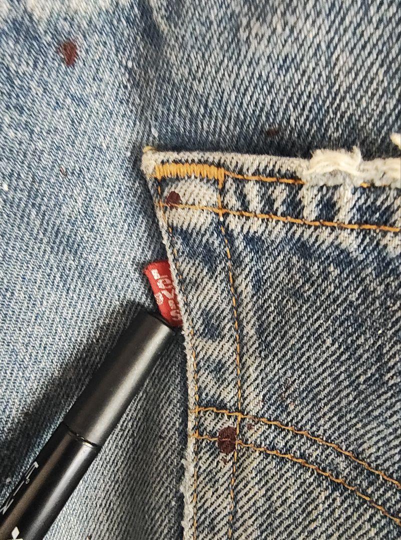 Levi's 501 カスタムデニム 90s usa製