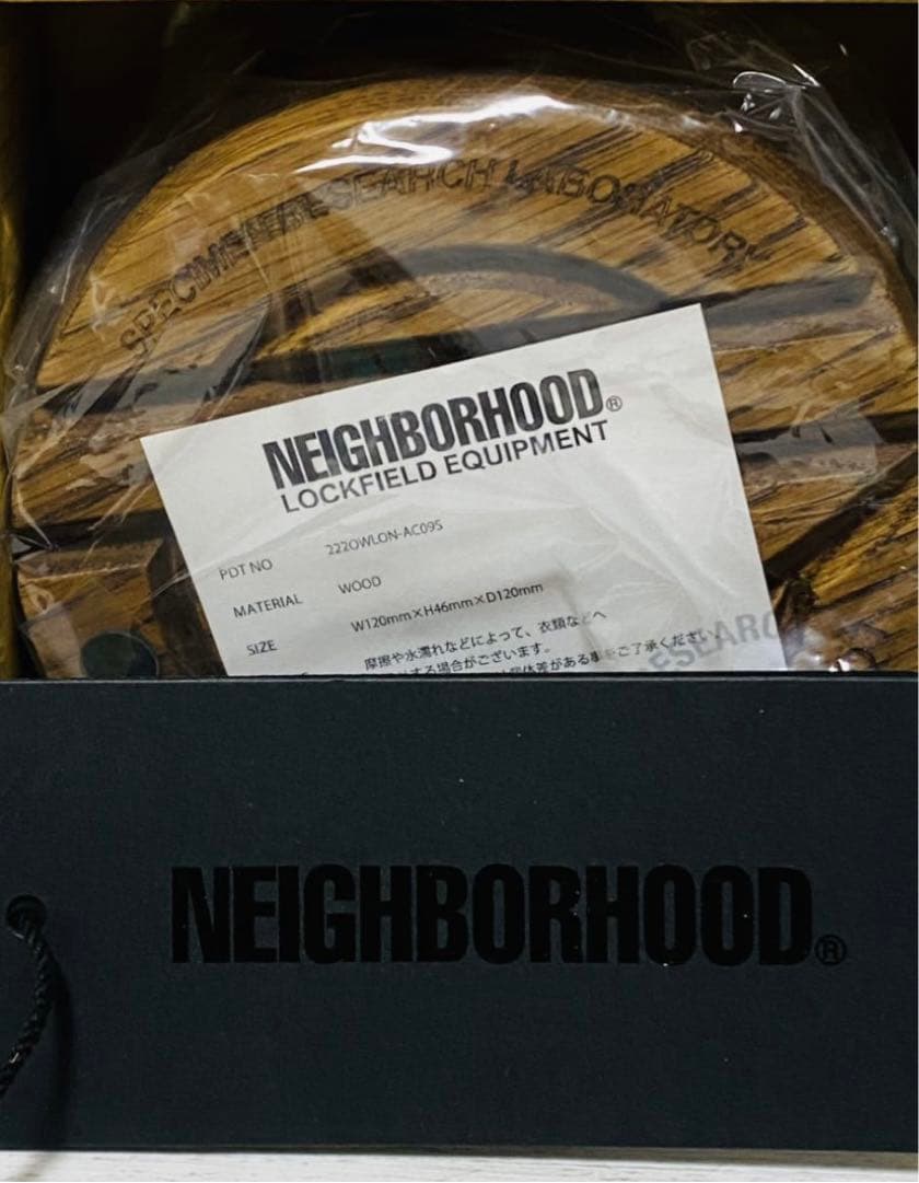 オリジナル 【新品】NEIGHBORHOOD SRL LOCKFIELD 木製回転スタンド