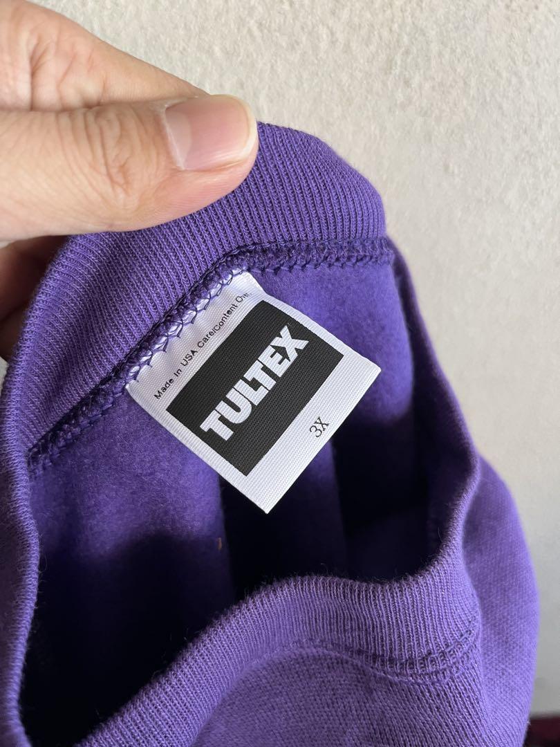 90s TULTEX スウェット　3XL 無地　オーバーサイズ　アメリカ　USA