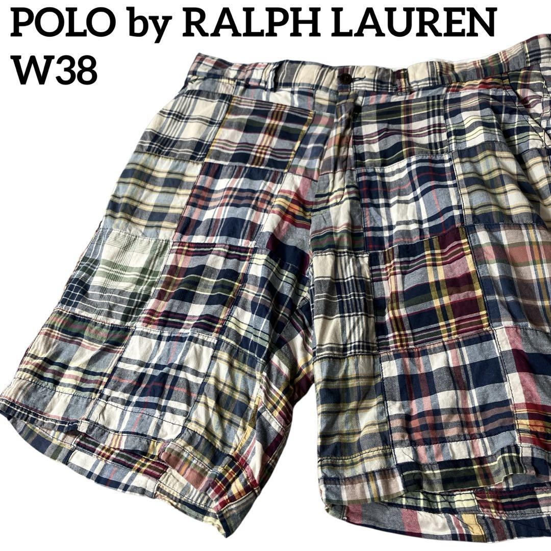 RALPH LAUREN マルチチェック ショーツ ハーフパンツ w38