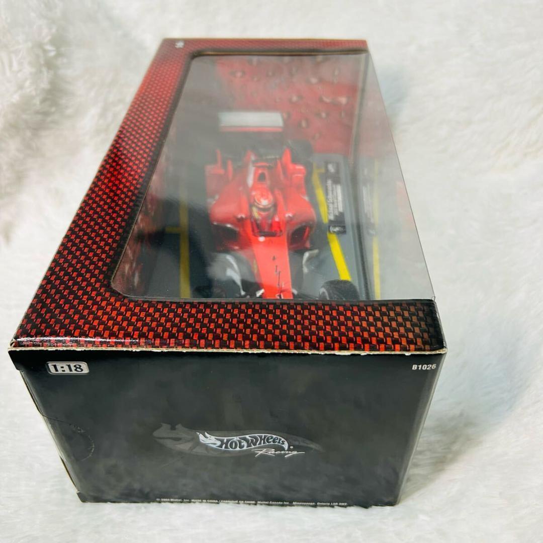 未開封新品 HOTWHEELS RACING シューマッハ フェラーリ1/18