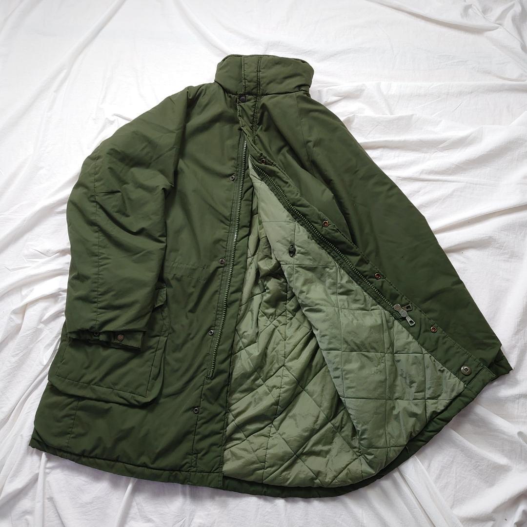 【Deadstock】スウェーデン軍 M90コート 後期型 フード収納 軍物