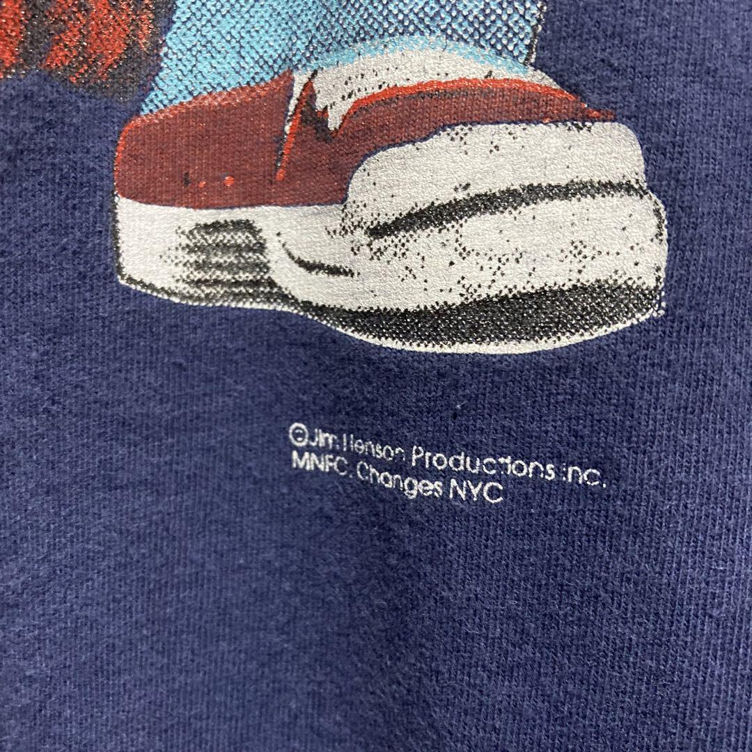 【開店記念セール！】 ELMO 希少 Tシャツ メルカリ - ネイビー ビッグロゴ エルモ USA製 トップス